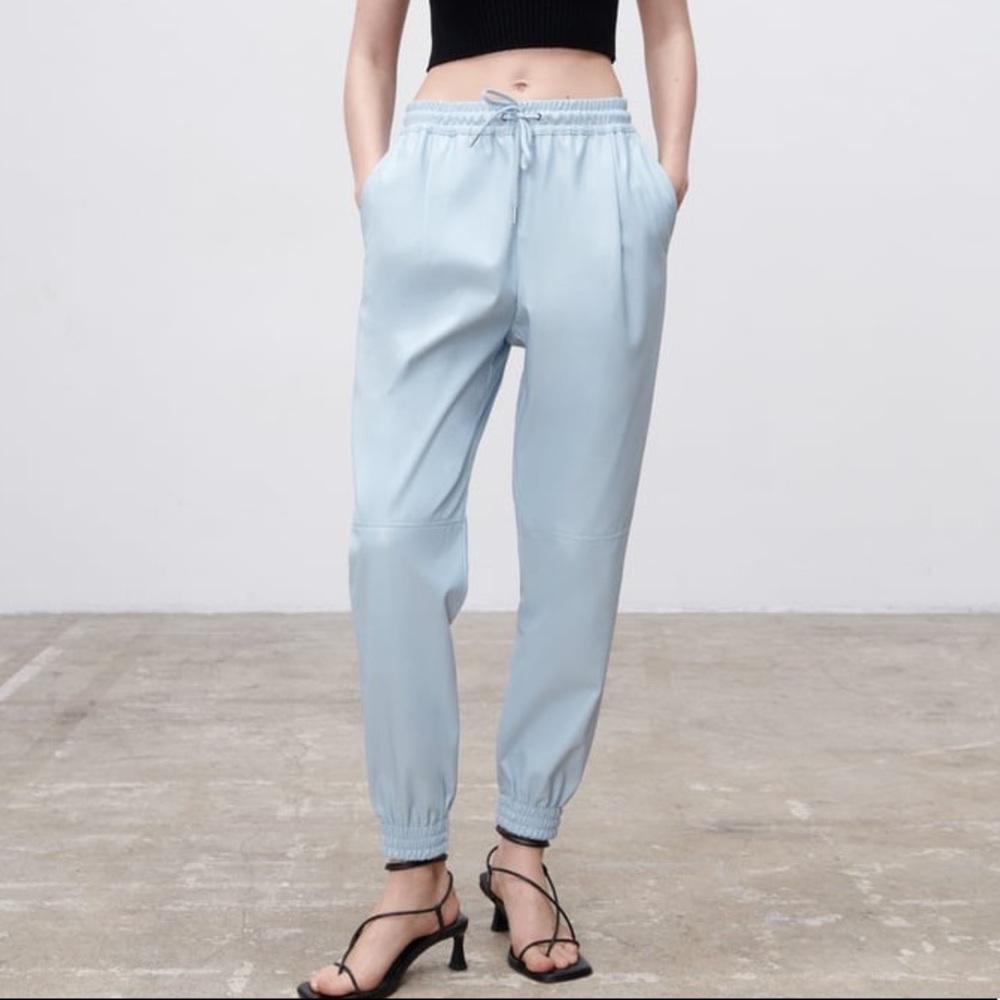 ZARA JOGGER PANT in BLACK - Picture 2 of 5
